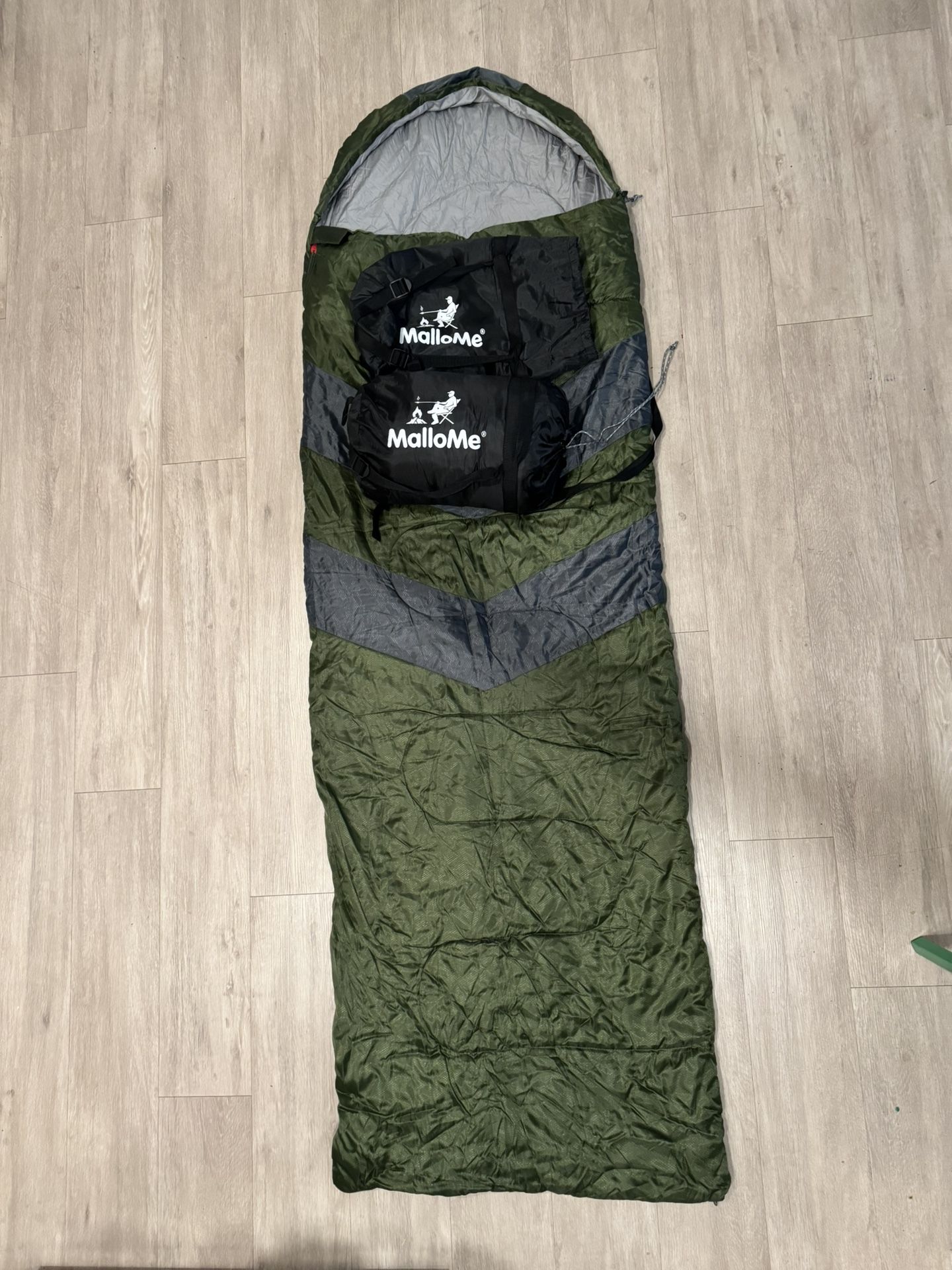2 Mallome Sleeping Bags – Lightweight & Compact