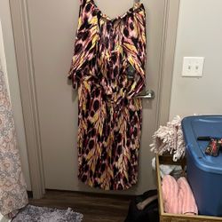 4x Colorful Dress