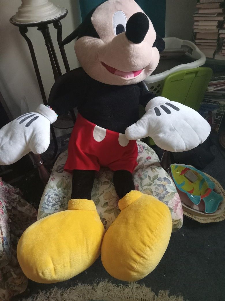Huge Mickey Mouse 45 In Tall 