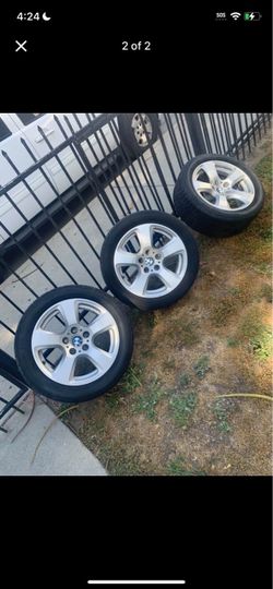 BMW OEM Wheels with Tires Set of 3