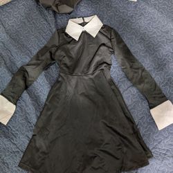 Wednesday Addams Dress Size 7-8