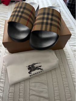 Burberry slide