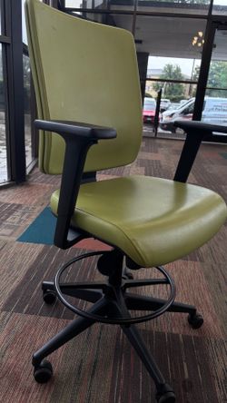 National Lavoro Upholstered Ergonomic Task Stool.