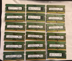 Laptop Ram lot for sale DDR4 sodimm  see description