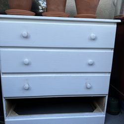 White Painted Dresser 