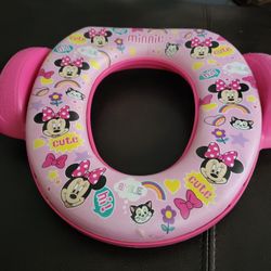 Minnie Mouse Pink Soft Potty Training Toilet Seat