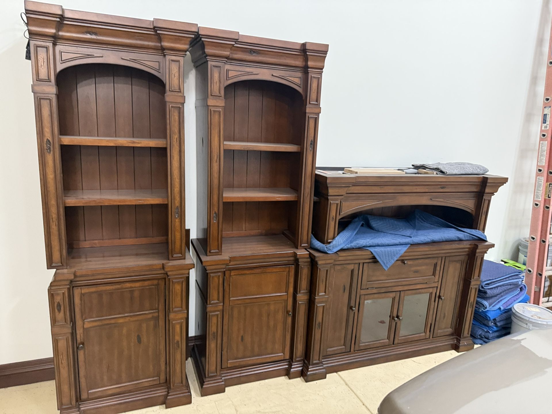 Large Media Center - Brown