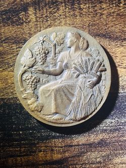 French Medal, Ministère De L' Agriculture, Associations Agricoles, Bronze 50 mm