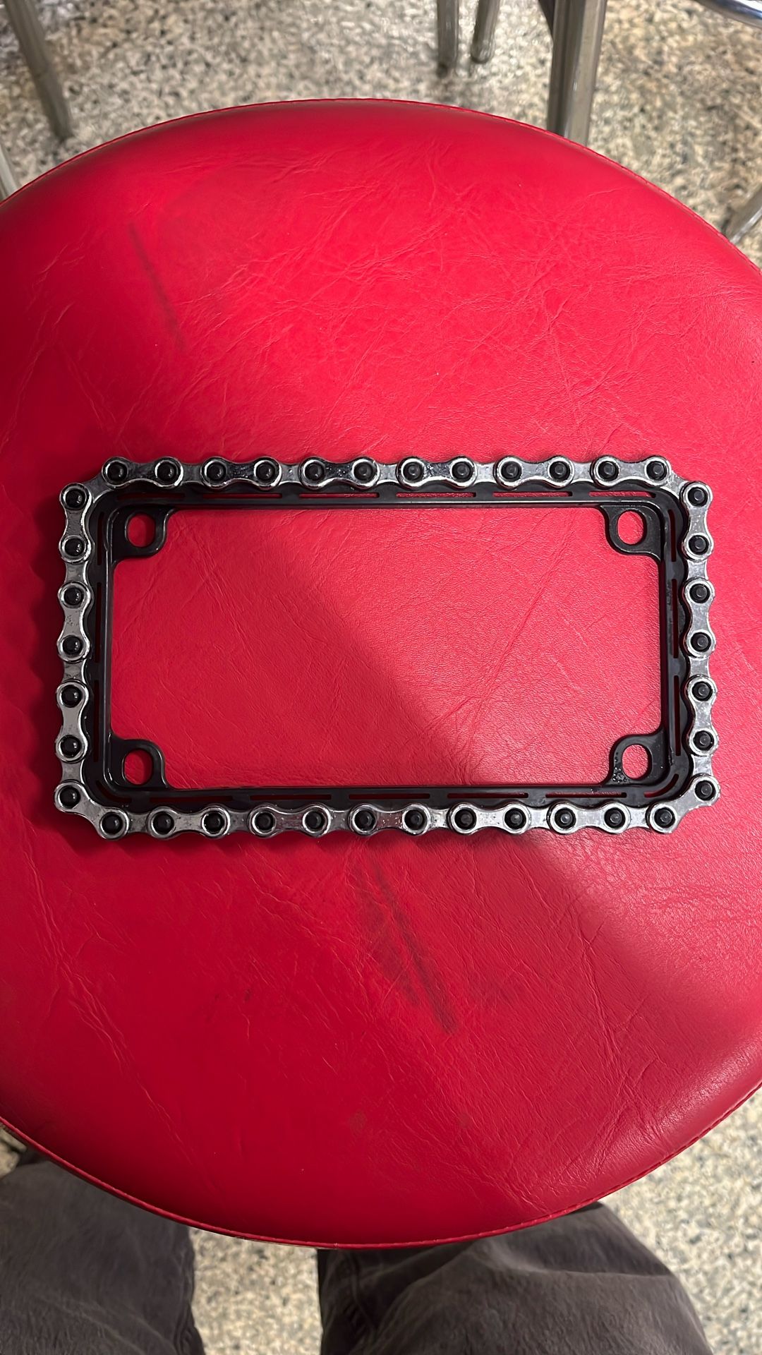 Motorcycle License Plate Holder