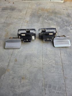 Pair Of Chrome Kwikee Step Sidewinder Steps K10 Chevy C10