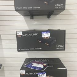 Alphasonik Amplifier