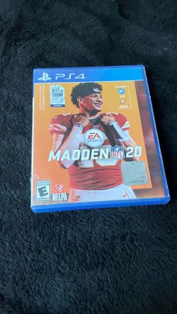 MADDEN 20 ps4 edition