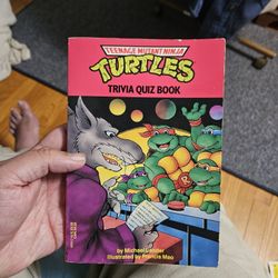 1991 TMNT Trivia Book