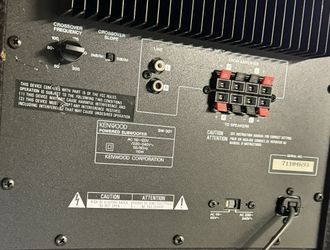 Kenwood SW-301 active/powered subwoofer for Sale in Kenwood SW-301 active/powered subwoofer for Sale in