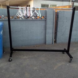 Very Heavy Duty Uniform Clothing Rack 