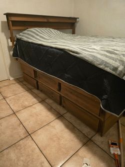 Queen bed
