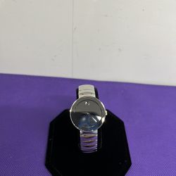 MOVADO 0607213 Sapphire Silver Mirror Dial Ladies Watch 