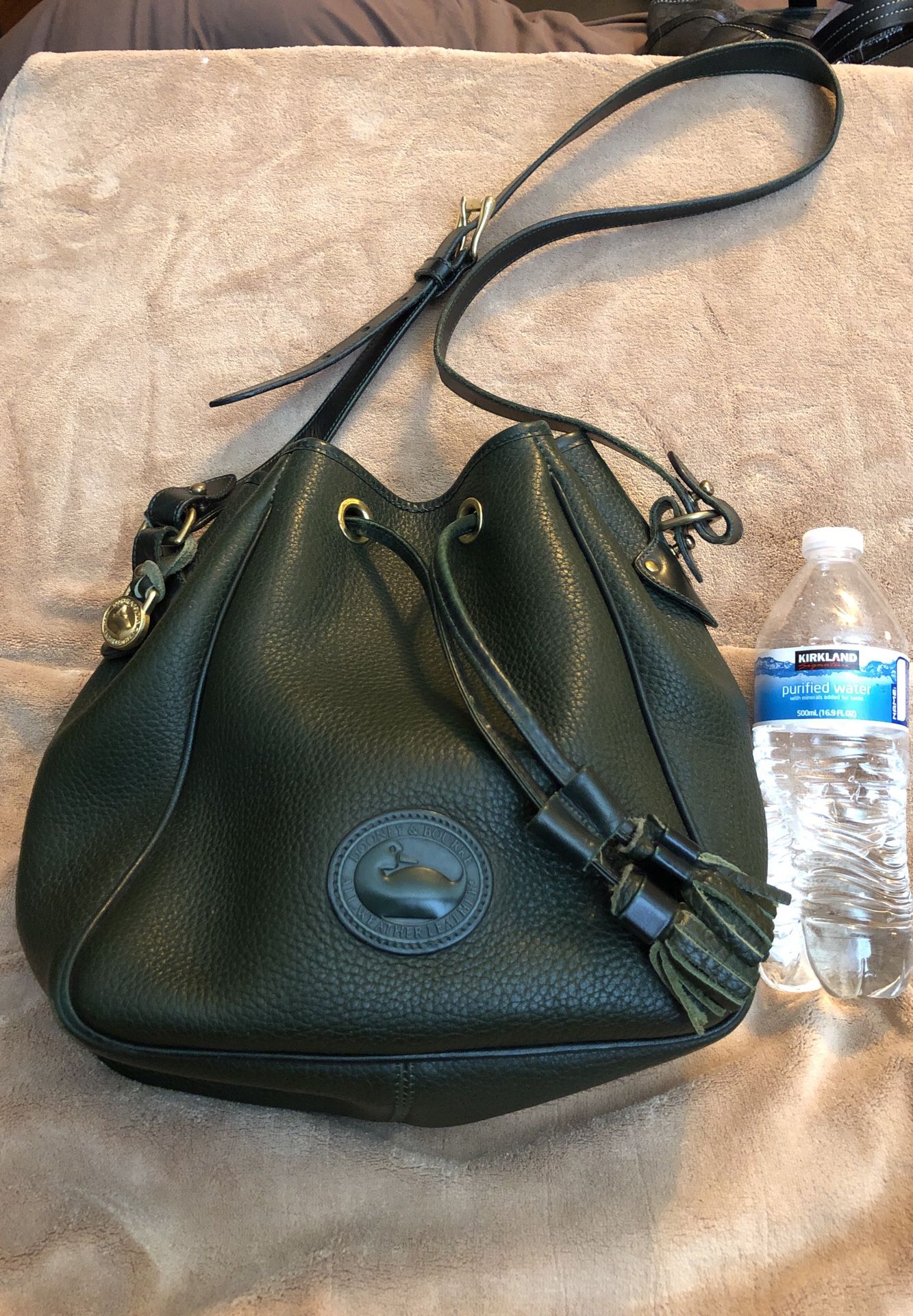 All Weather Leather Dooney and Bourke Tassel Bag