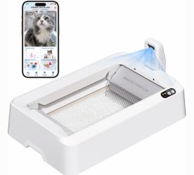 Purobot Crystal Duo Self-Cleaning Cat Litter Box