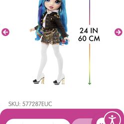 Rainbow High 24” My Runway Amaya