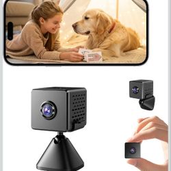 Brand New Spy Camera, 4K Hidden Camera with Live View, Plug-in Mini Camera with 24/7 Recording, Nanny Cam with Motion Alerts, Cloud & TF Storage