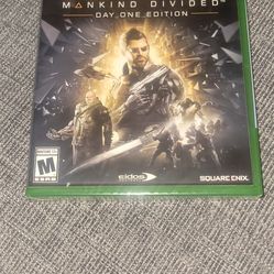 Xbox One Deus Ex Mankind Divided