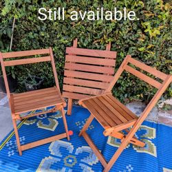 New 3 Pc Patio Furniture Set.
