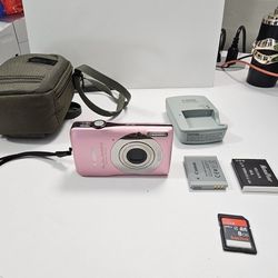 Canon PowerShot SD1300 IS Pink Digital Camera 