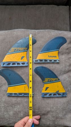 Surfboard surf Futures Stretch Surfboard Fins Set of 4