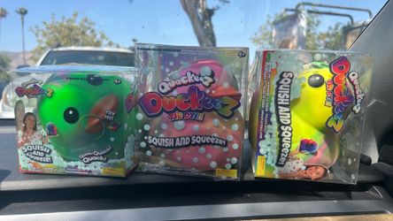 Squish ducks !! Tie dye