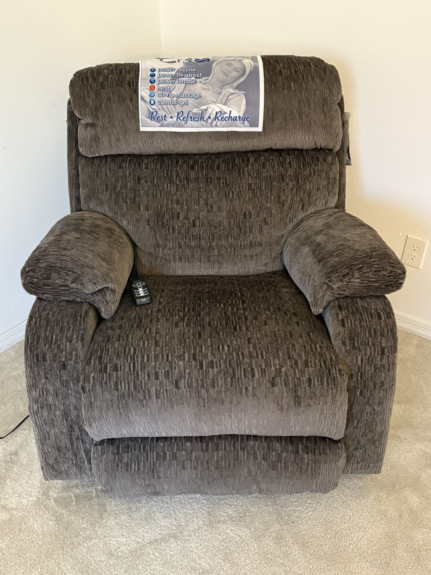 Oversized Power Zero Gravity Recliner Chair Lazy Boy