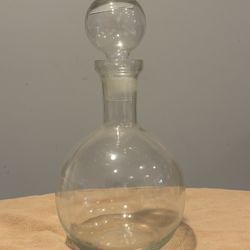 Clear Glass Decanter