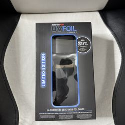 Babyliss UV Single Foil Matte Black Shaver