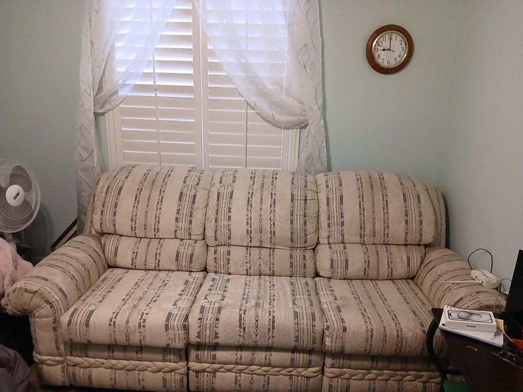 Free Double Recliner Sofa