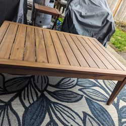 Castlery Solid Wood Teak Outdoor Coffee Table 100$