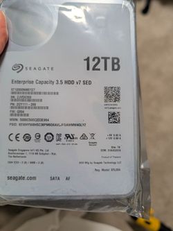 Seagate 12 TB Enterprise Capacity