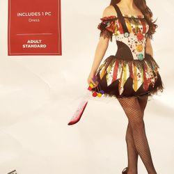Womens Clown Costume