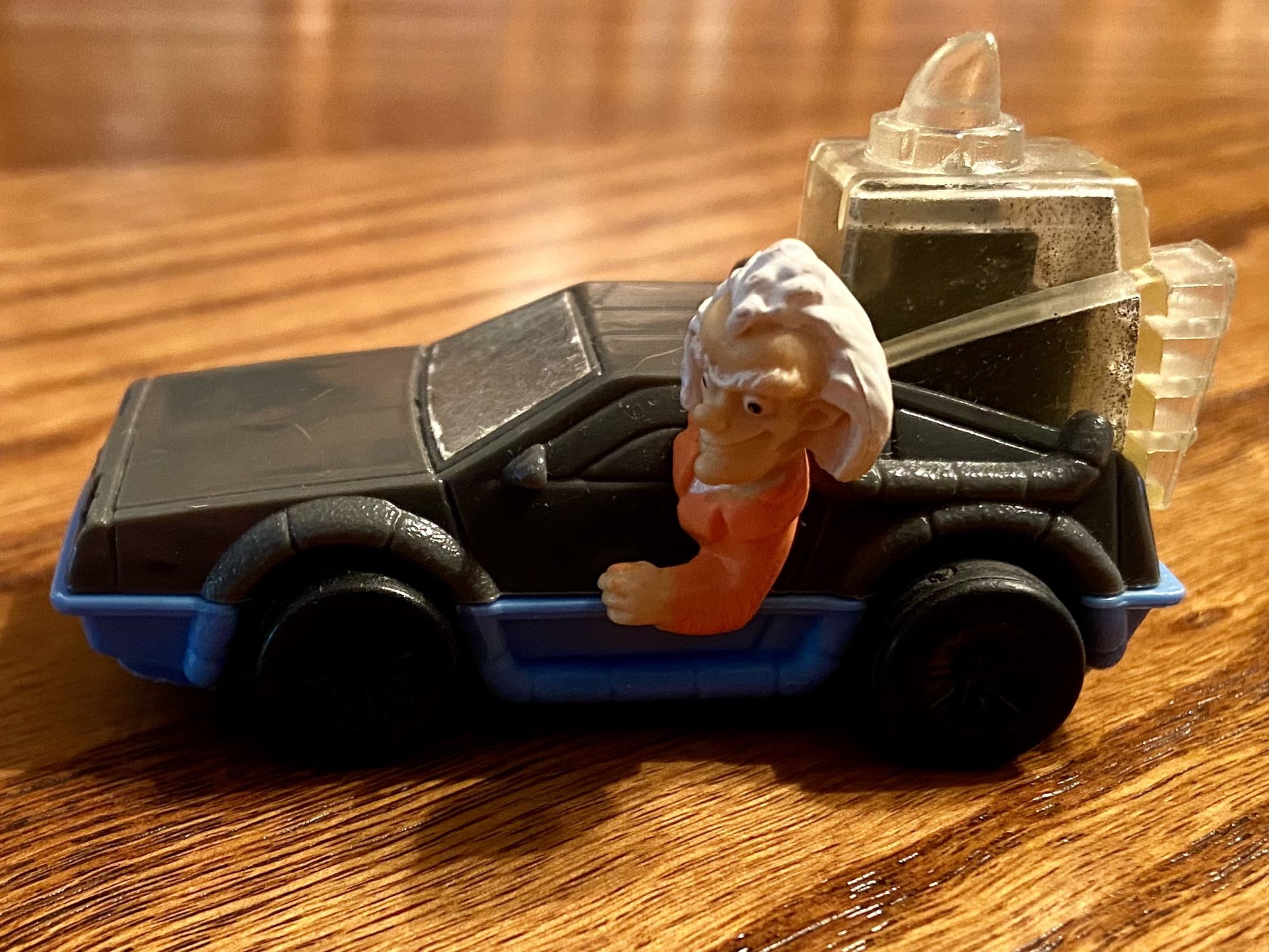 $4/obo-Vintage 1991 McDonalds Back to the Future Doc Delorean Happy Meal Toy