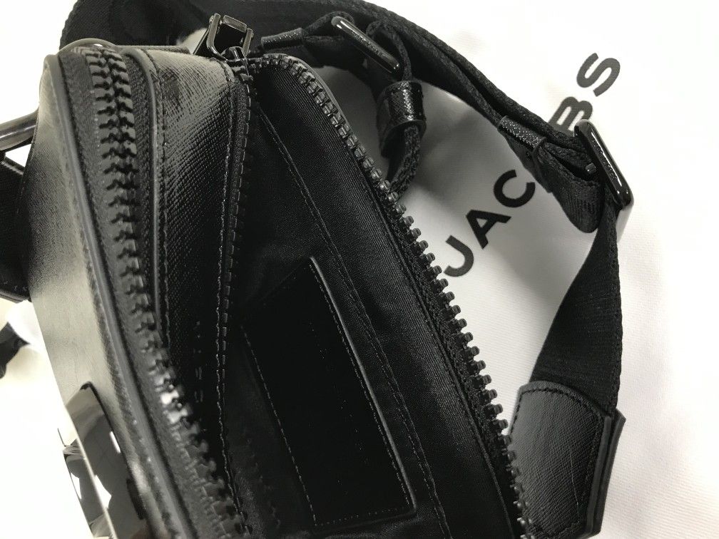 Marc Jacobs Colorblock Snapshot Crossbody bag Black