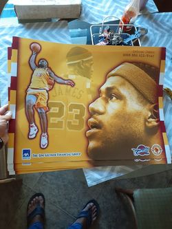 24X18 Lebron James Poster $50 (I have 4 of them I want $50 a piece)