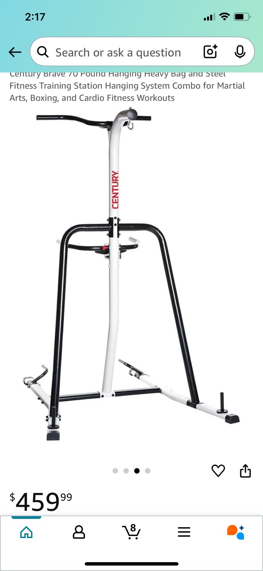 All In One Punching Bag Pull Up Bar Dip Station