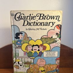 Charlie Brown Dictionary - Cover in OK condition - see photos