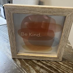“Be Kind” Framed Art - Perfect Home Decor