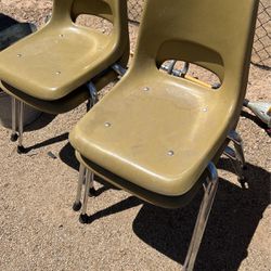 Vintage Fiberglass Chairs