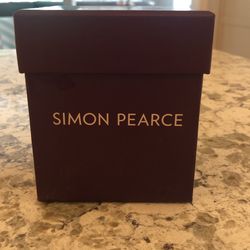 Simon Pearce Holiday Ornament