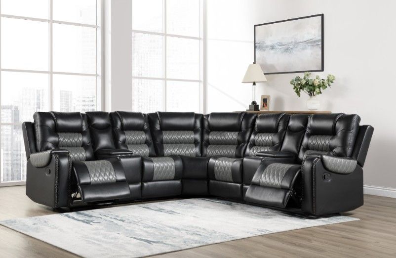 Recliner Sectional - Atlanta Same Day Delivery