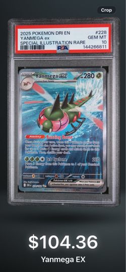 PSA 10 Yanmega ex Special Illustration Rare #228