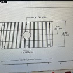 Farm House Protective Sink Grate