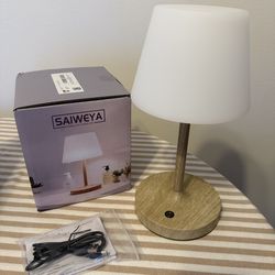 Outdoor Waterproof Shower Lamp, 5200mAh Cordless Rechargeable Table Lamp with Touch Dimming