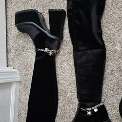 Dolls kill - Sugar thrillz thigh high boots